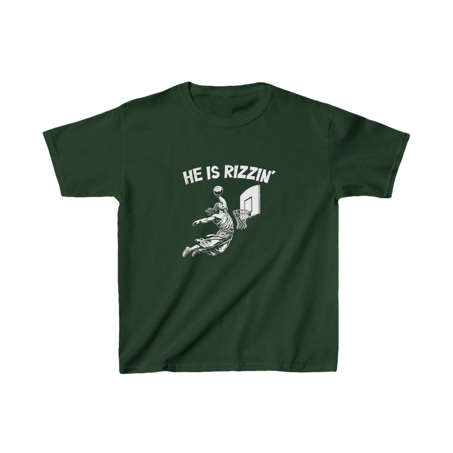 Kids Jesus is Rizzin T-Shirt