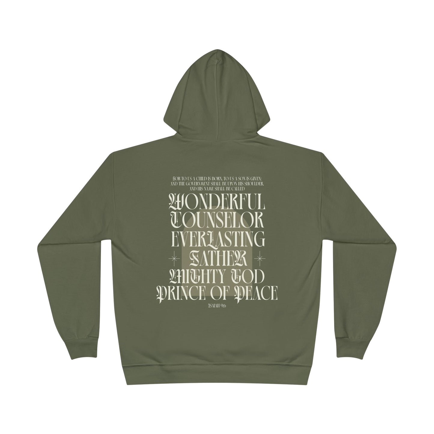 Isaiah 9:6 Adult Hoodie