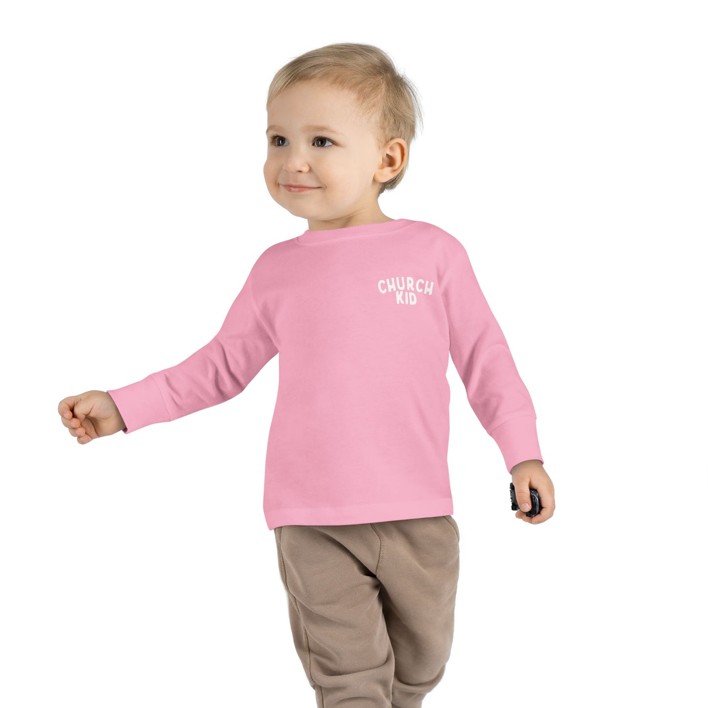 Toddler Long sleeve Church Shirt