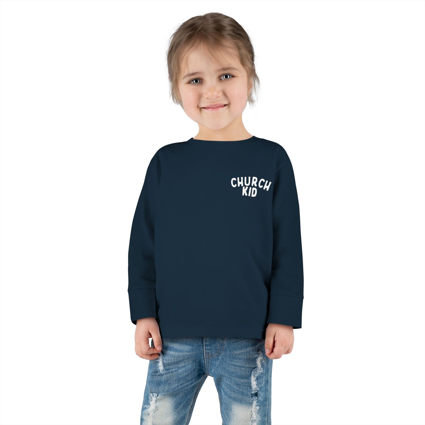 Toddler Long sleeve Church Shirt