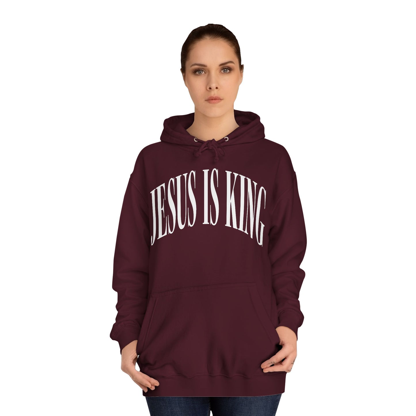 Jesus Is King Adult Hoodie