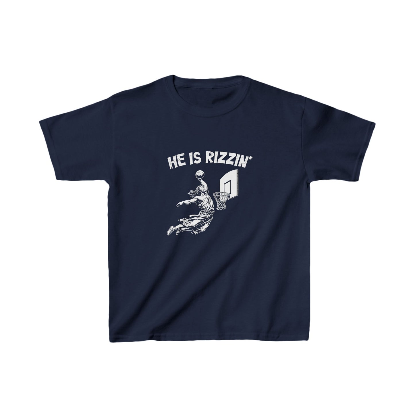 Kids Jesus is Rizzin T-Shirt