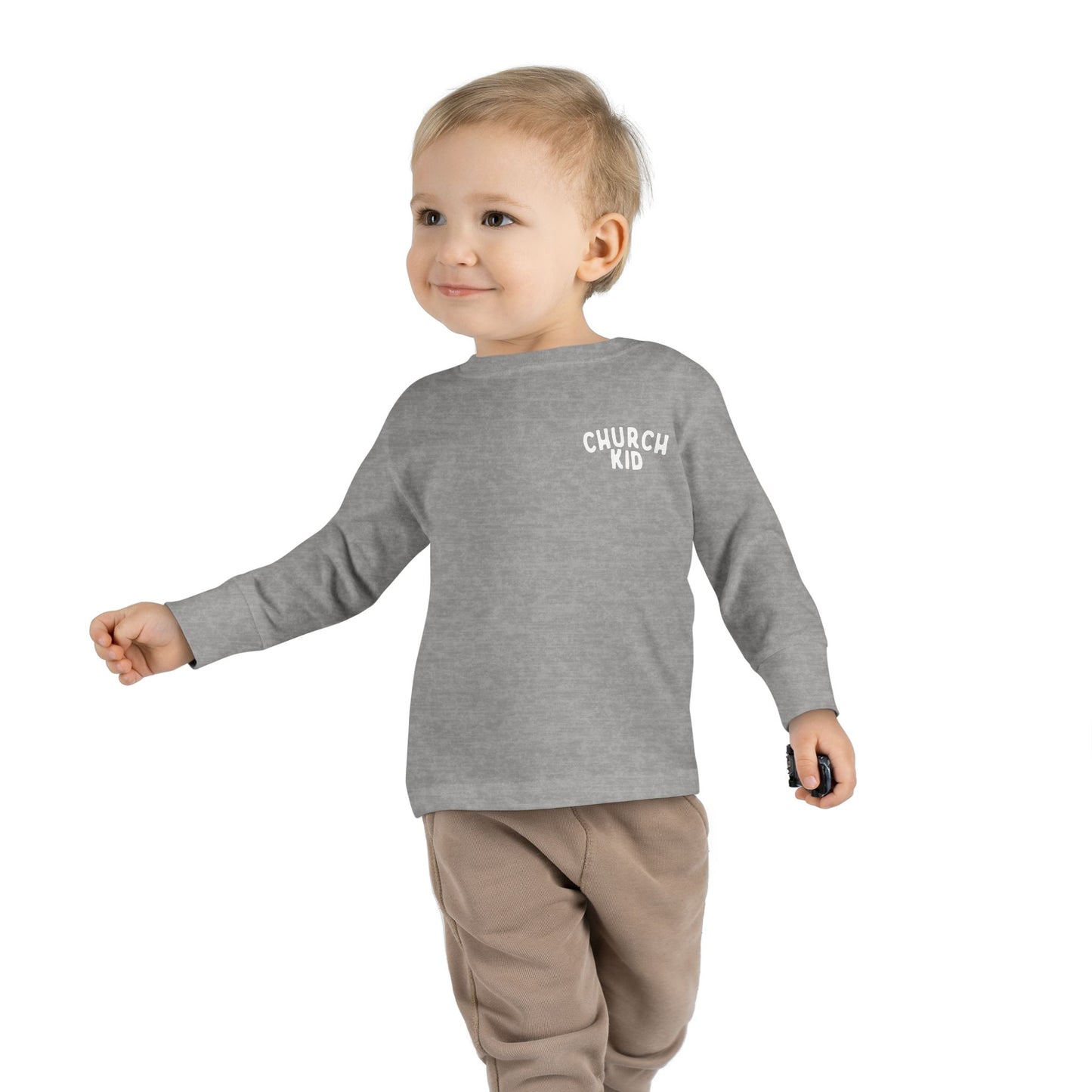 Toddler Long sleeve Church Shirt