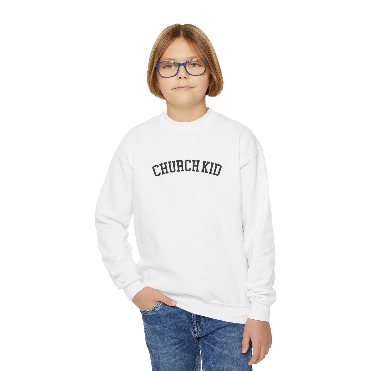 Youth Church Kid Varsity Sweatshirt