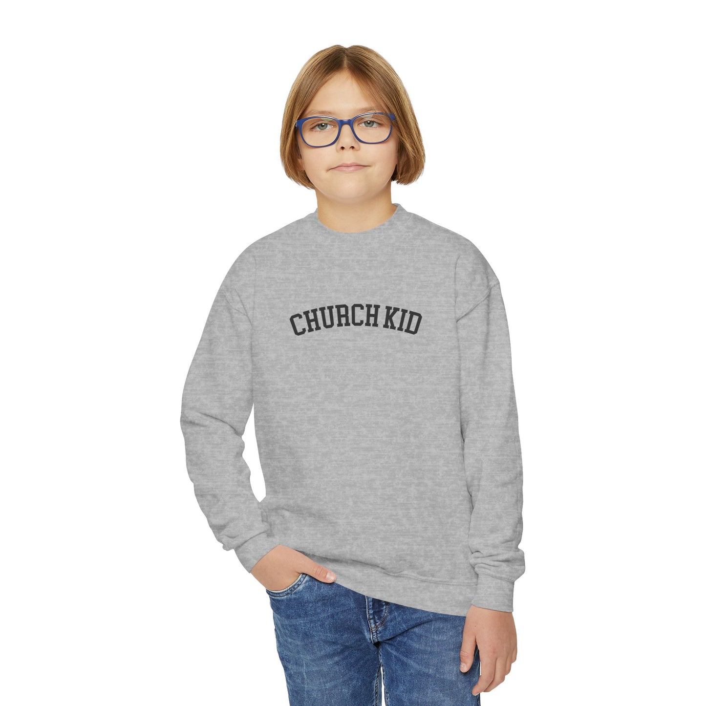 Youth Church Kid Varsity Sweatshirt