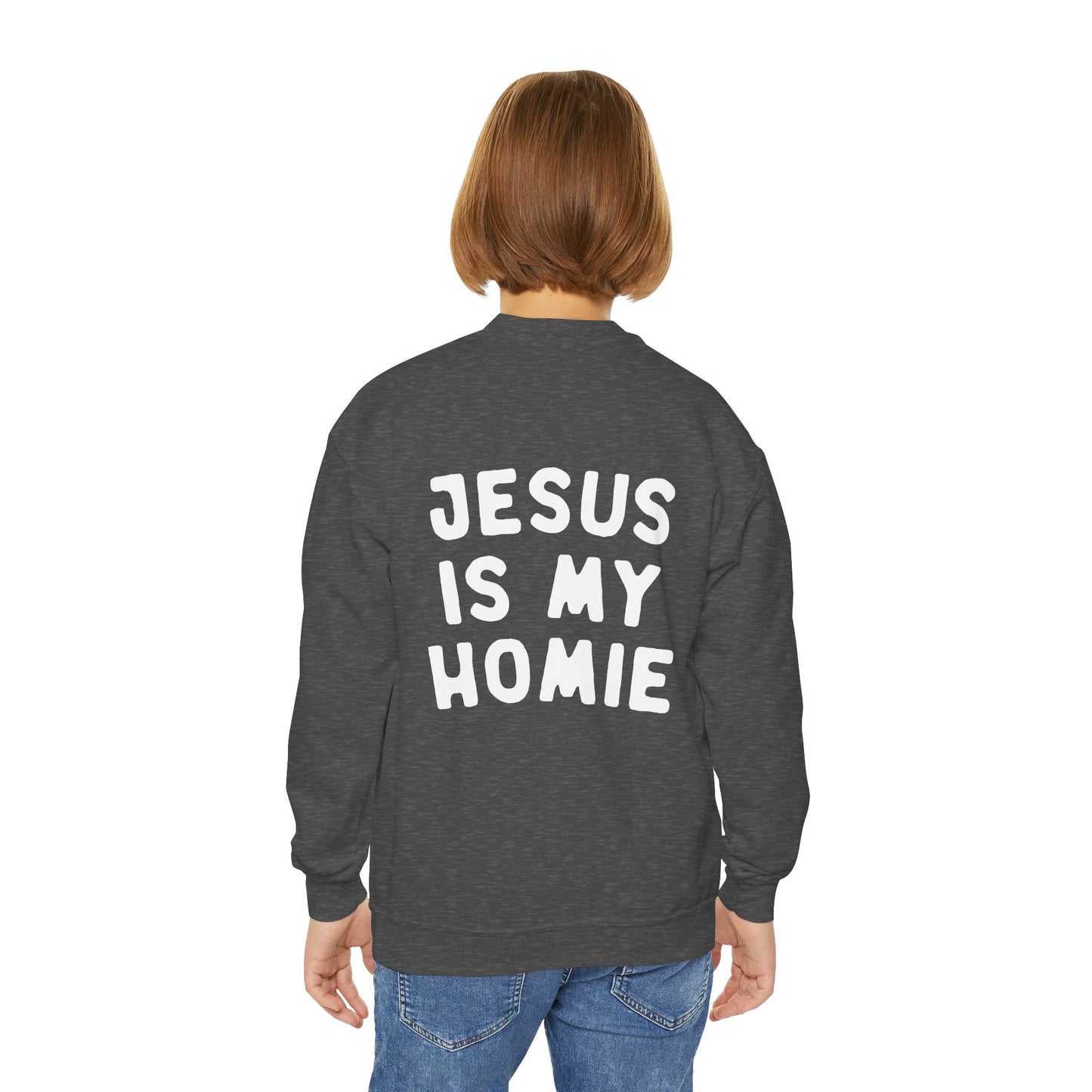 Jesus is my Homie Kids Sweatshirt