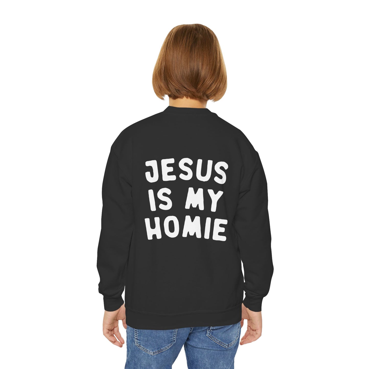 Jesus is my Homie Kids Sweatshirt