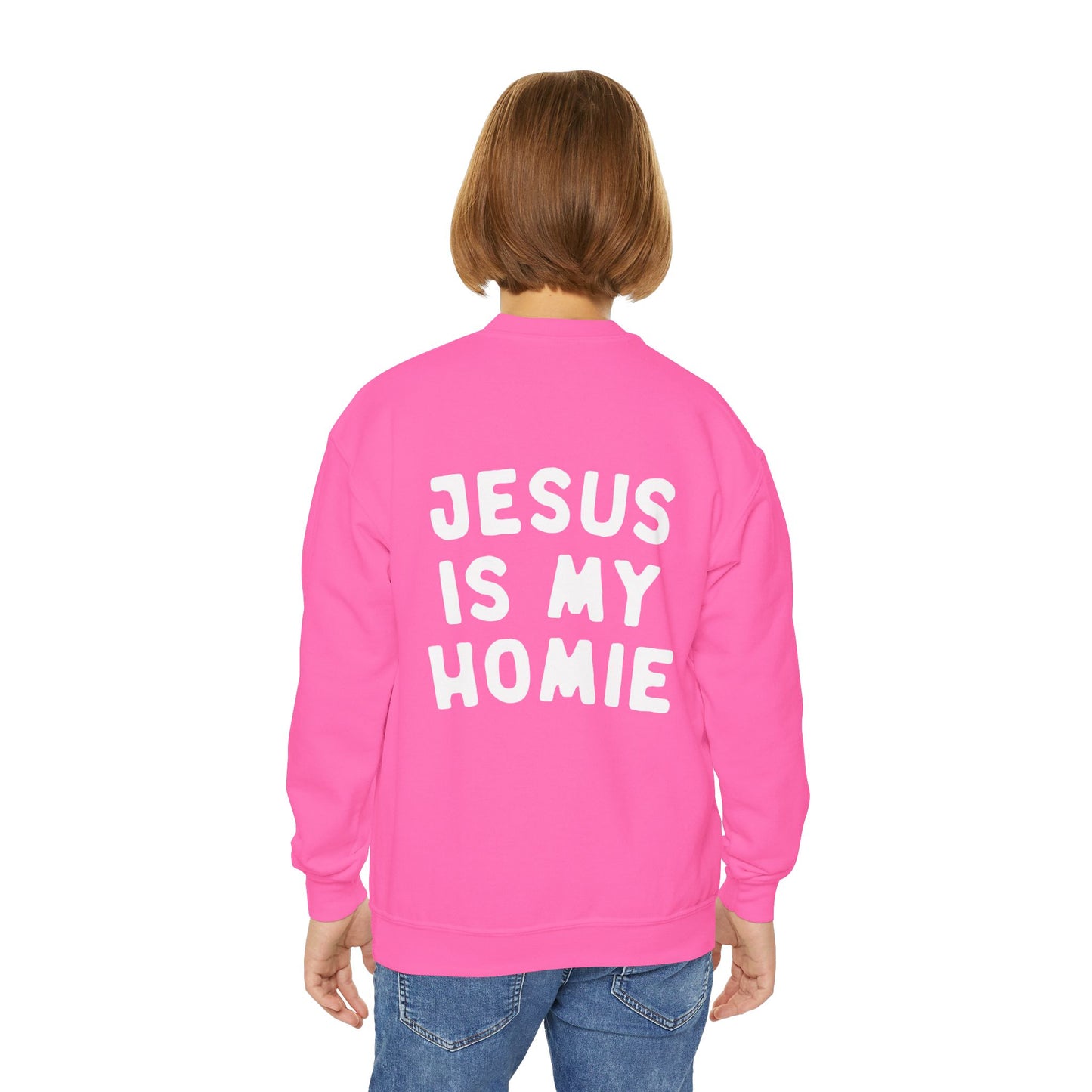 Jesus is my Homie Kids Sweatshirt