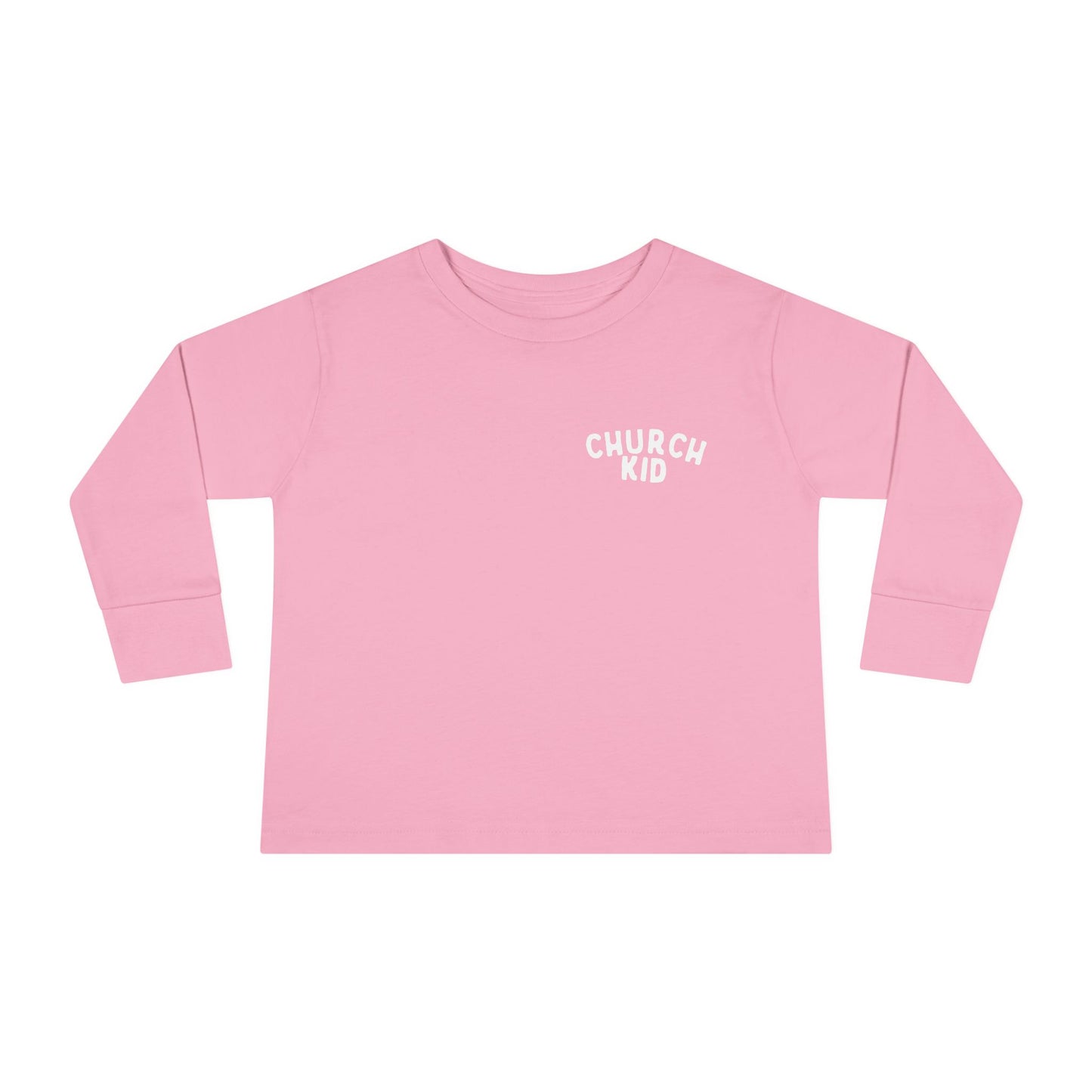 Toddler Long sleeve Church Shirt