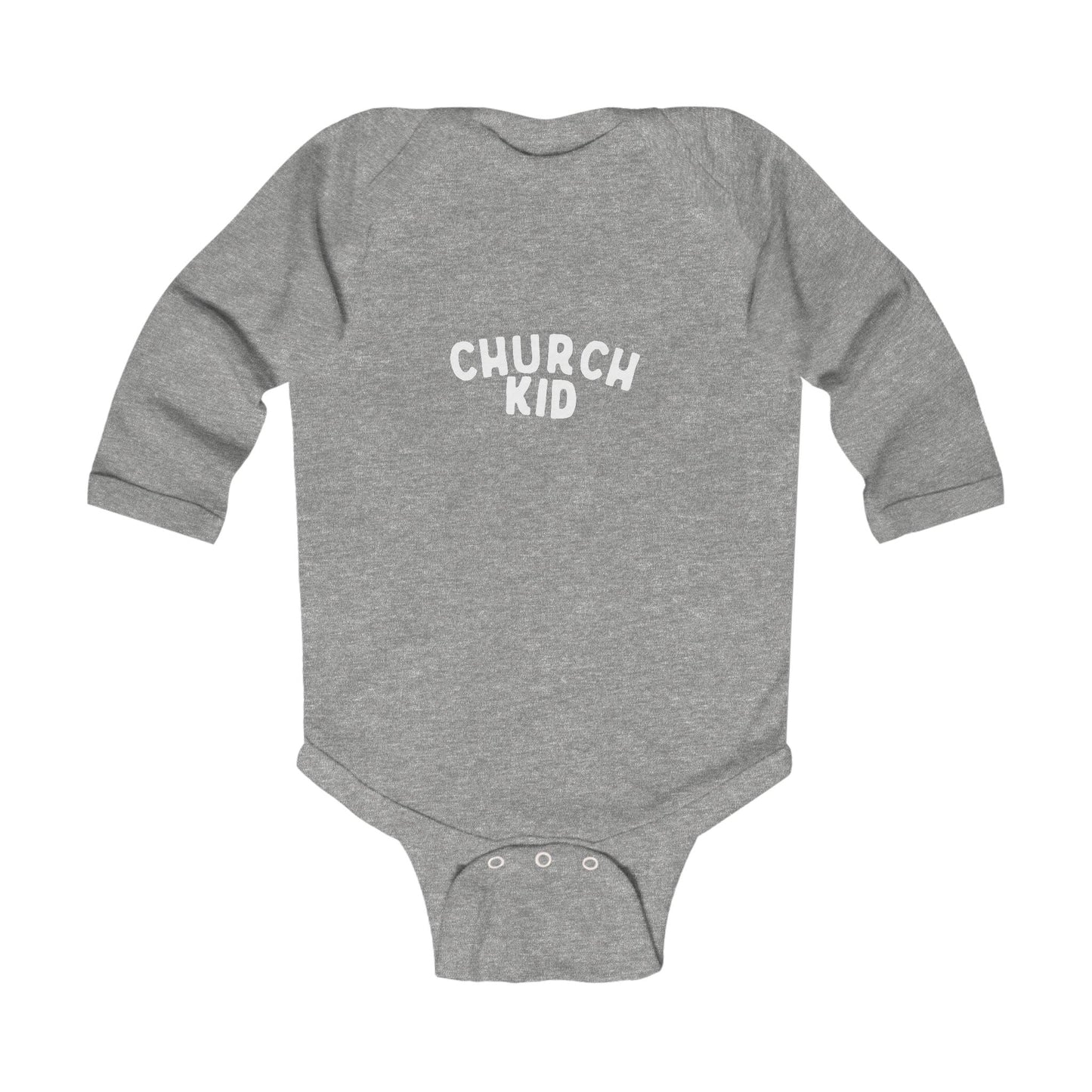 Infant Long Sleeve Church Kid Body Suit