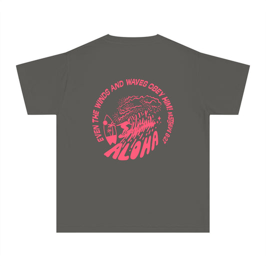 Youth Matthew 8:27 Aloha T-shirt