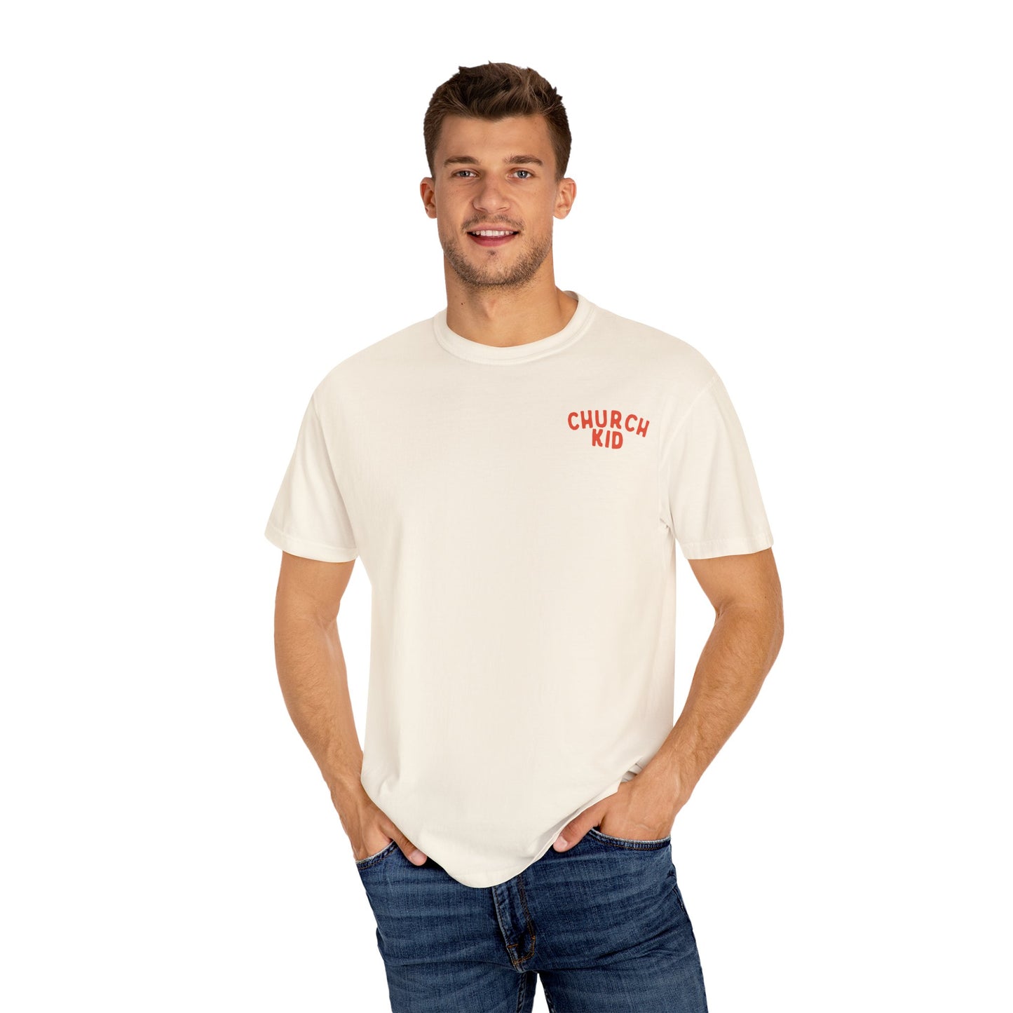 Adult Church Kid Fun logo T-shirt