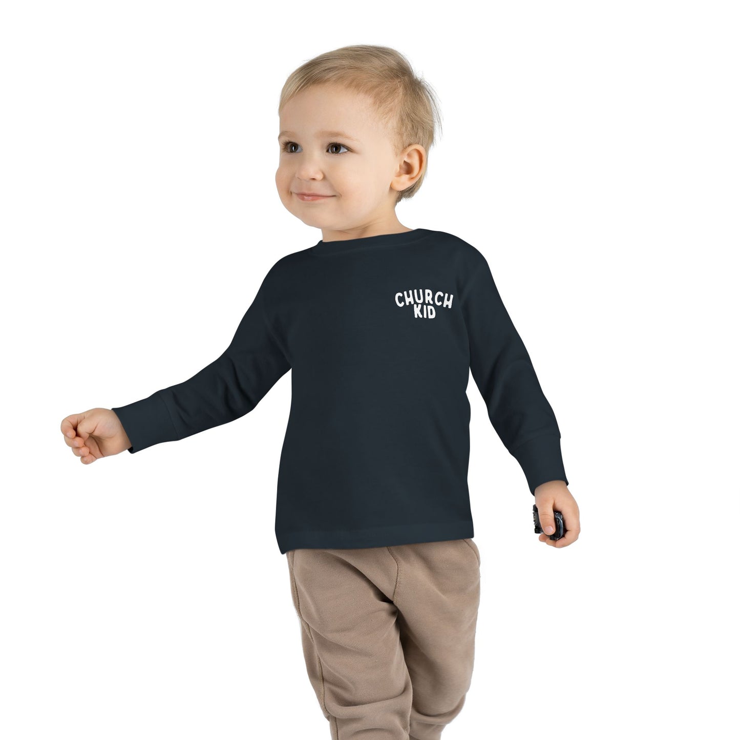 Toddler Long sleeve Church Shirt