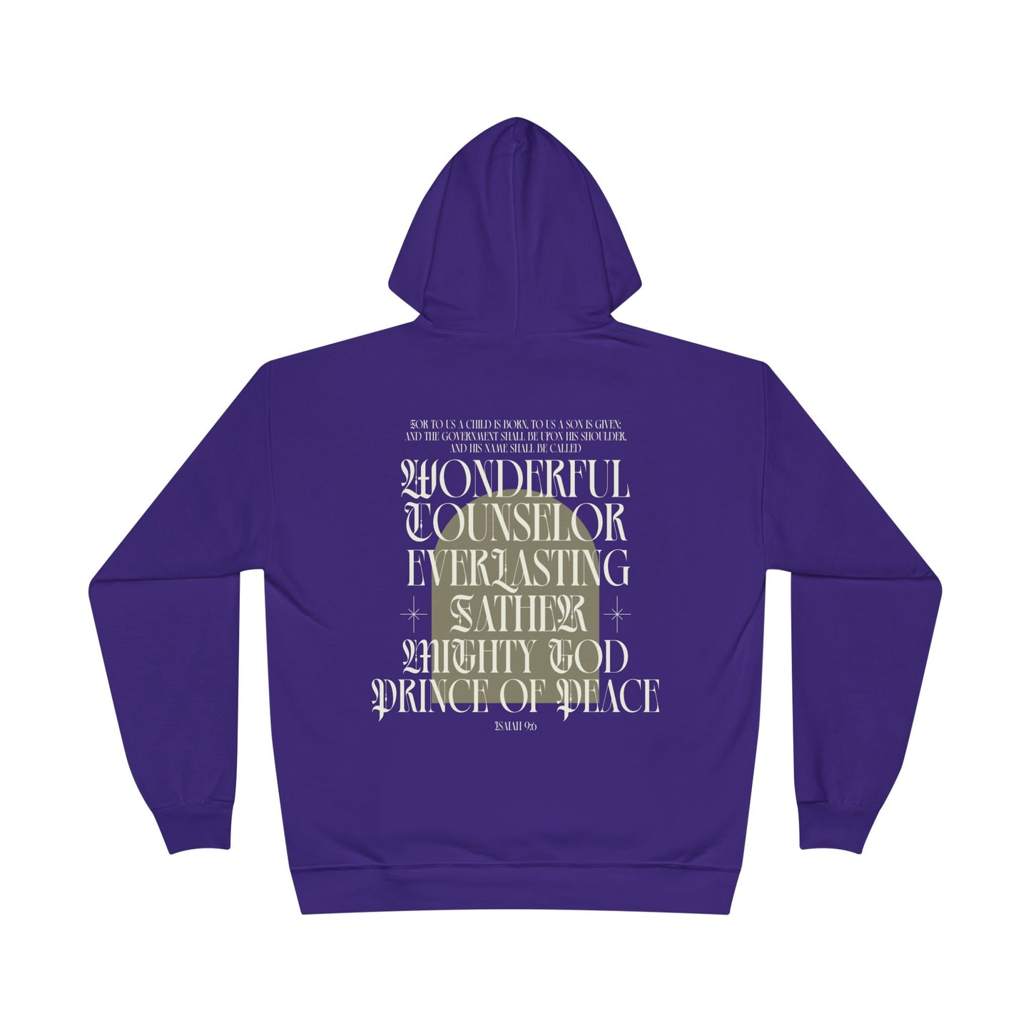 Isaiah 9:6 Adult Hoodie