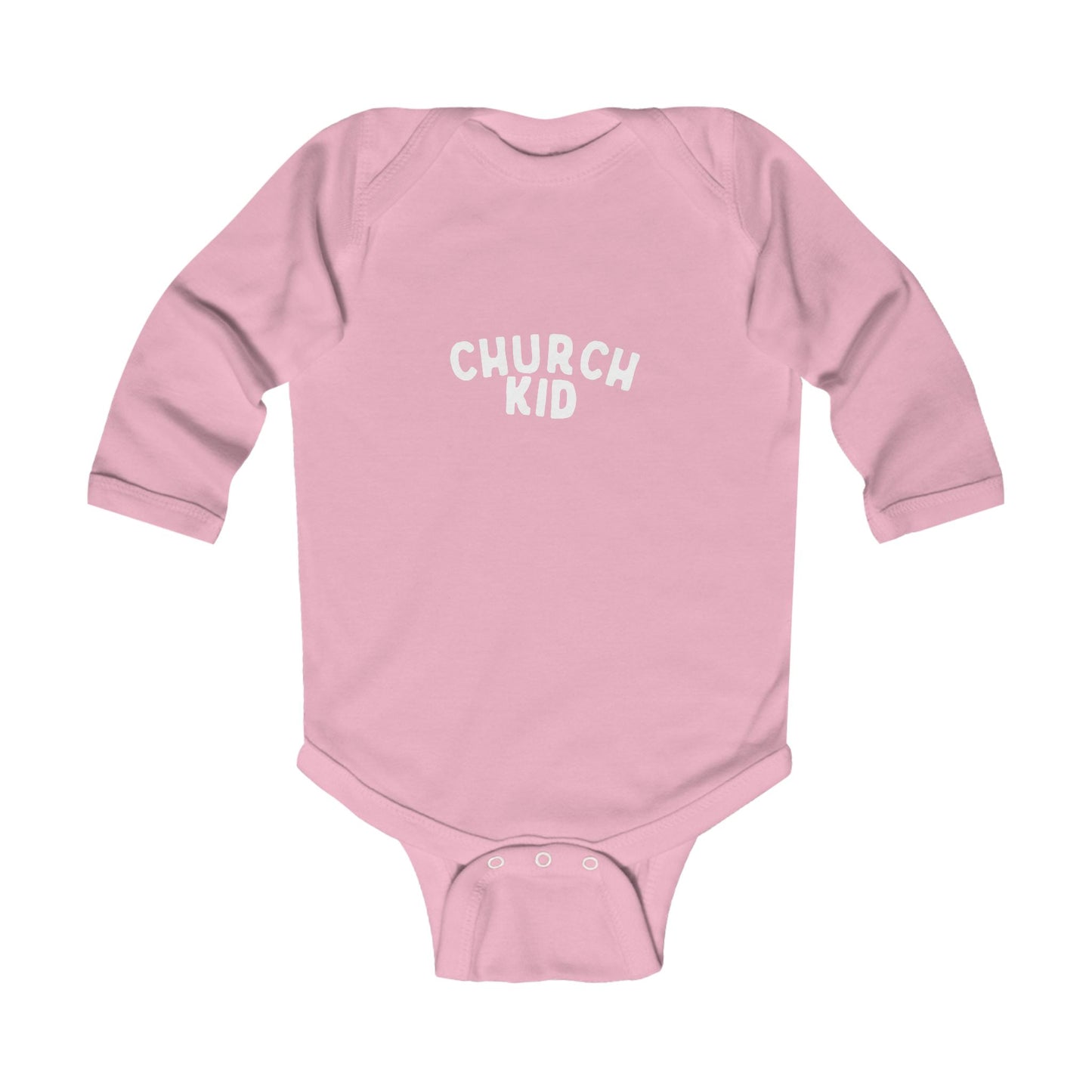 Infant Long Sleeve Church Kid Body Suit