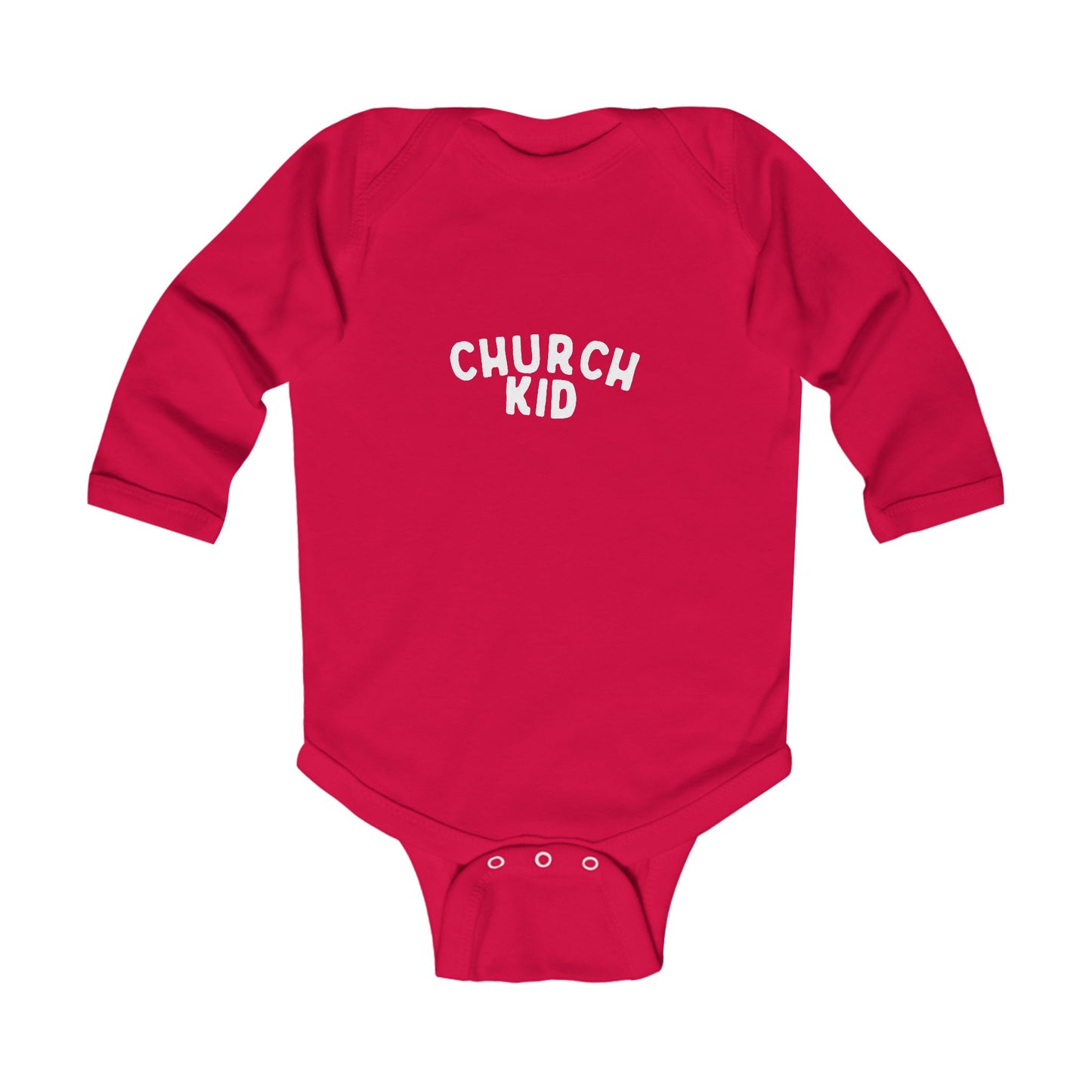 Infant Long Sleeve Church Kid Body Suit