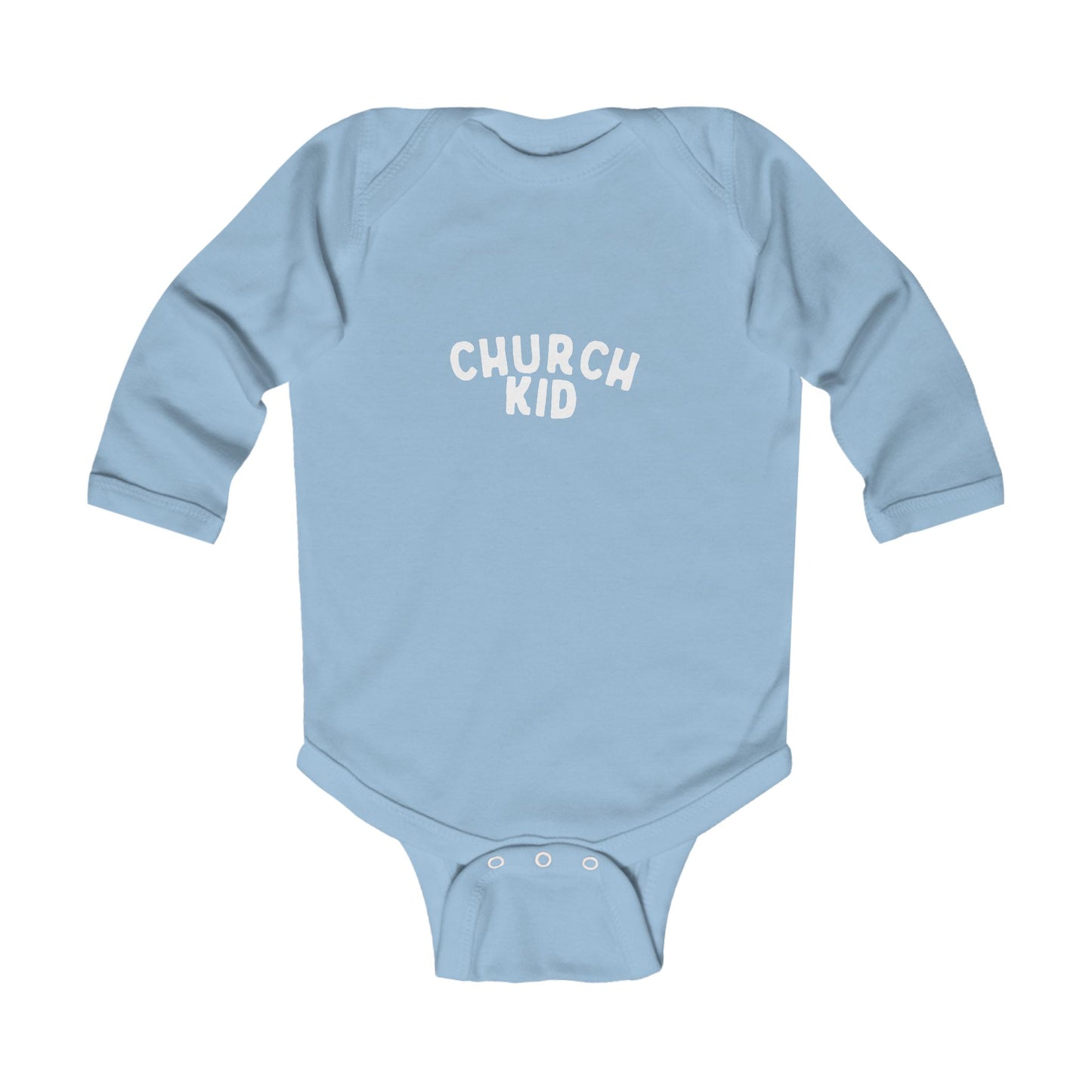 Infant Long Sleeve Church Kid Body Suit