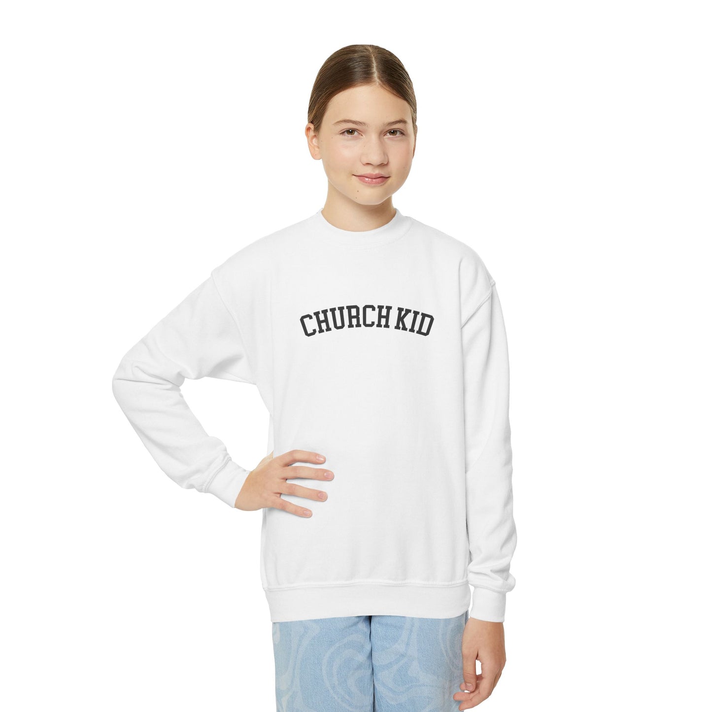 Youth Church Kid Varsity Sweatshirt