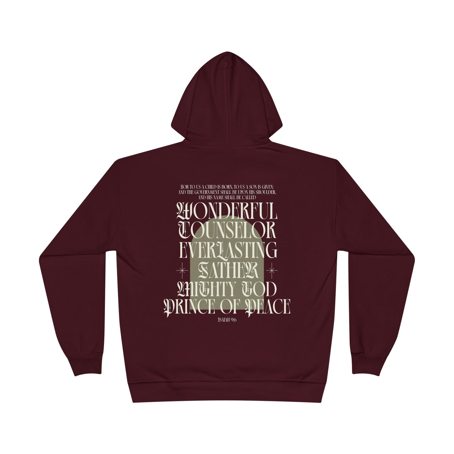 Isaiah 9:6 Adult Hoodie