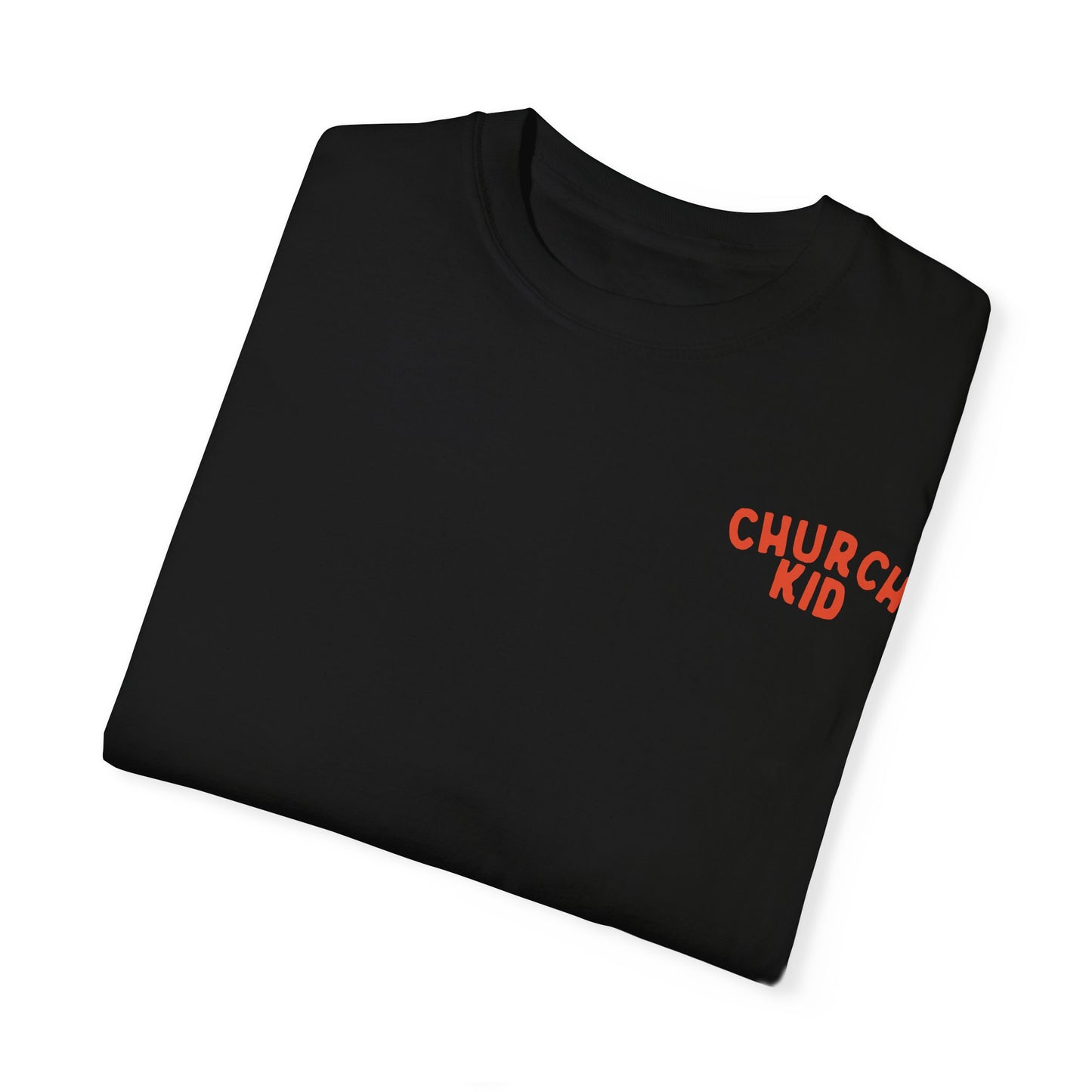 Adult Church Kid Fun logo T-shirt