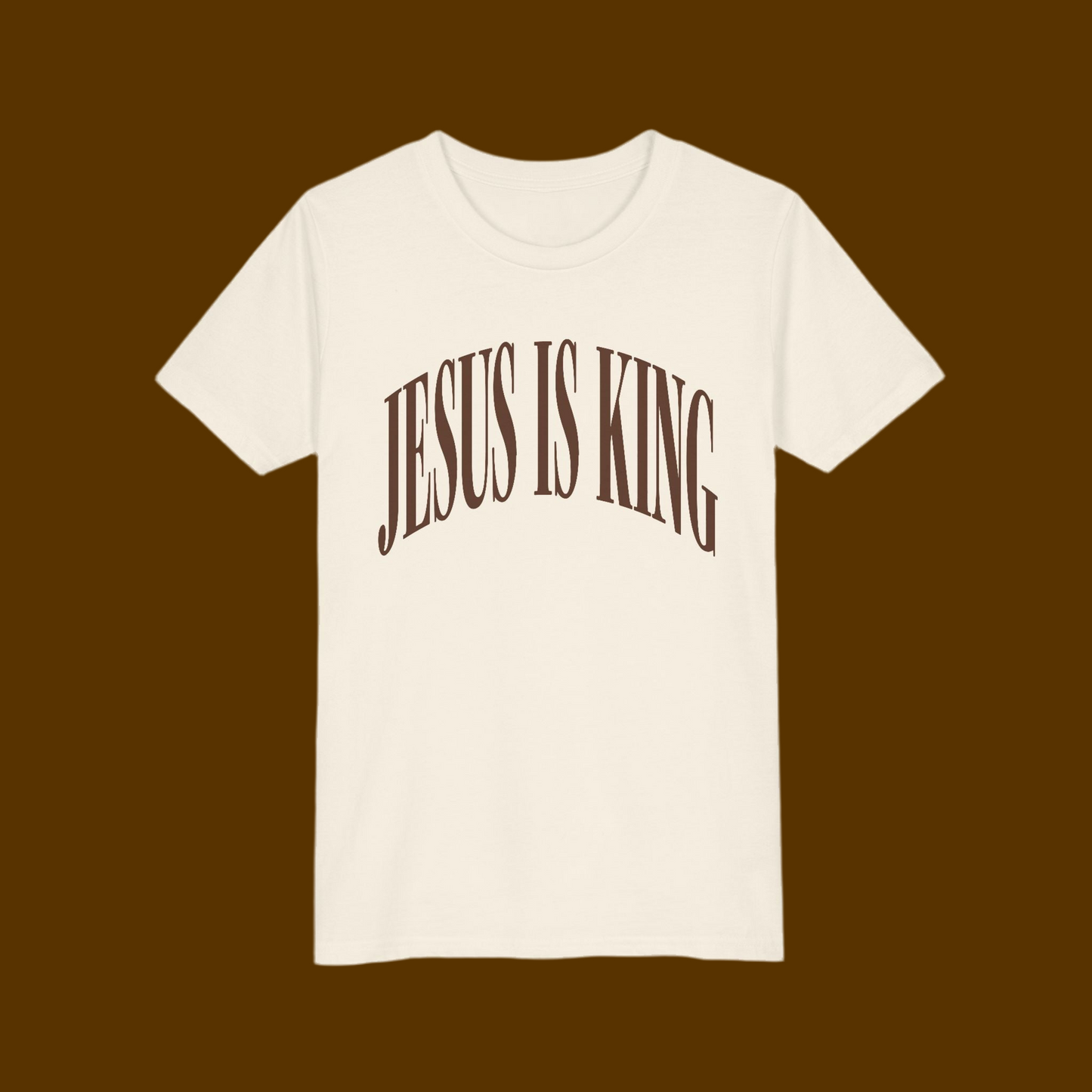 Jesus is King Natural Youth T-Shirt