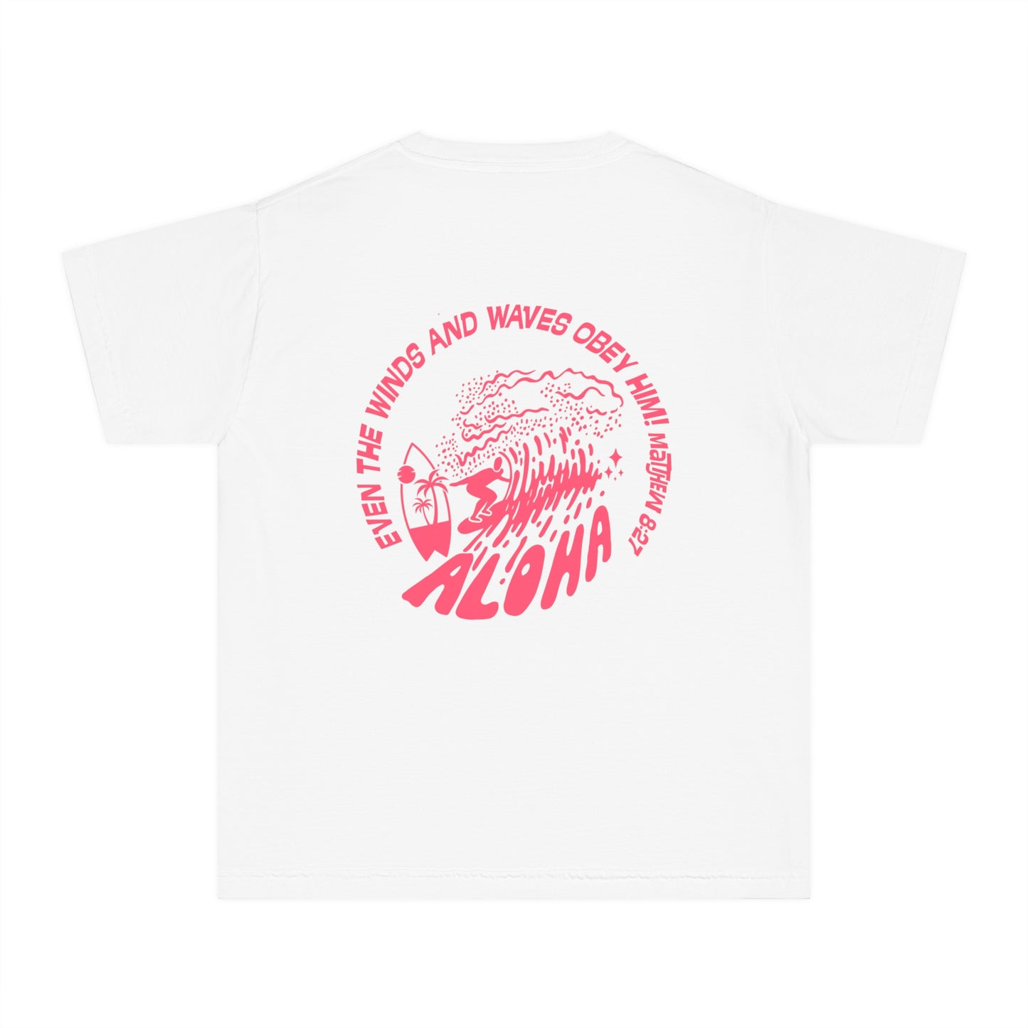 Youth Matthew 8:27 Aloha T-shirt