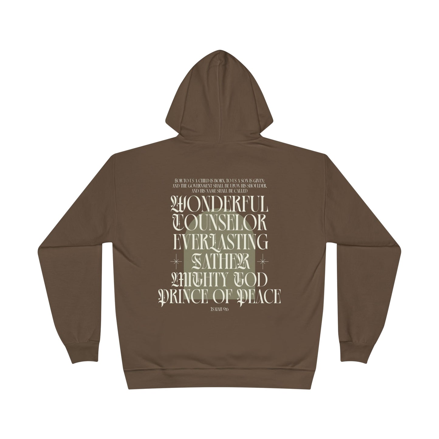 Isaiah 9:6 Adult Hoodie