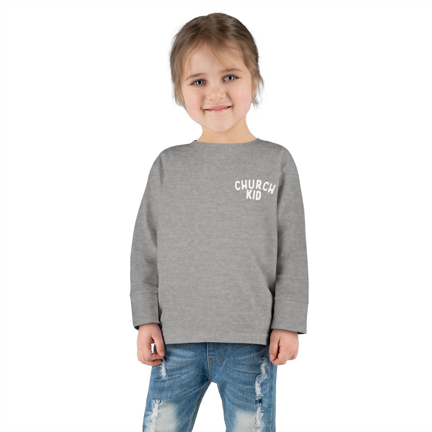 Toddler Long sleeve Church Shirt