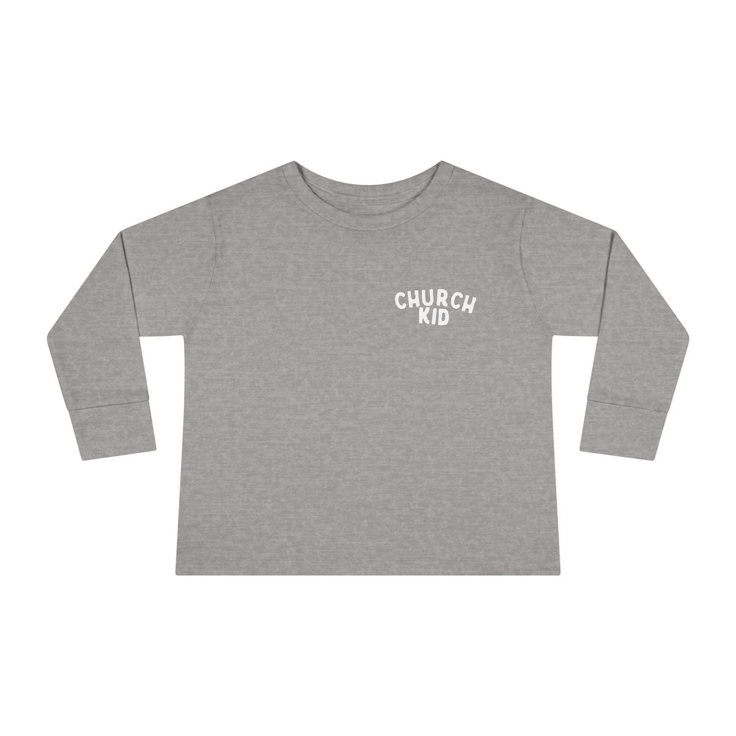 Toddler Long sleeve Church Shirt