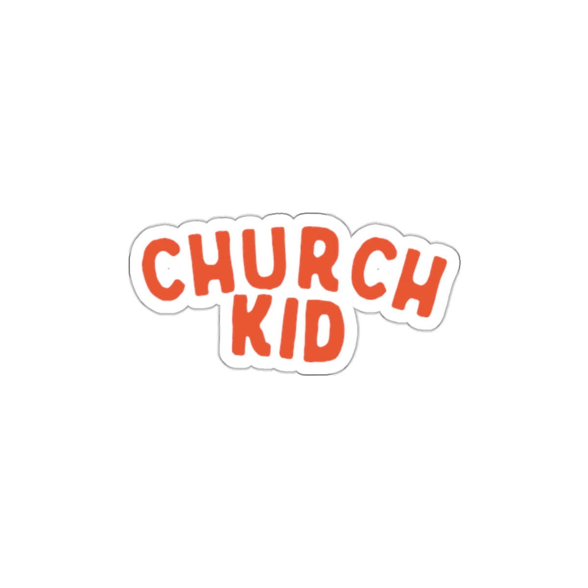 Church Kid Die-Cut Sticker