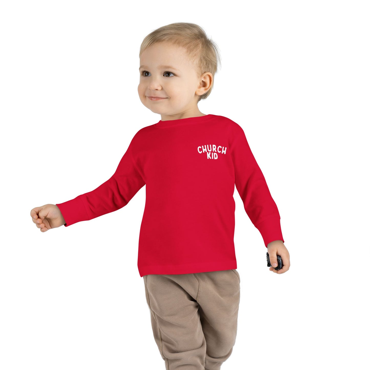 Toddler Long sleeve Church Shirt