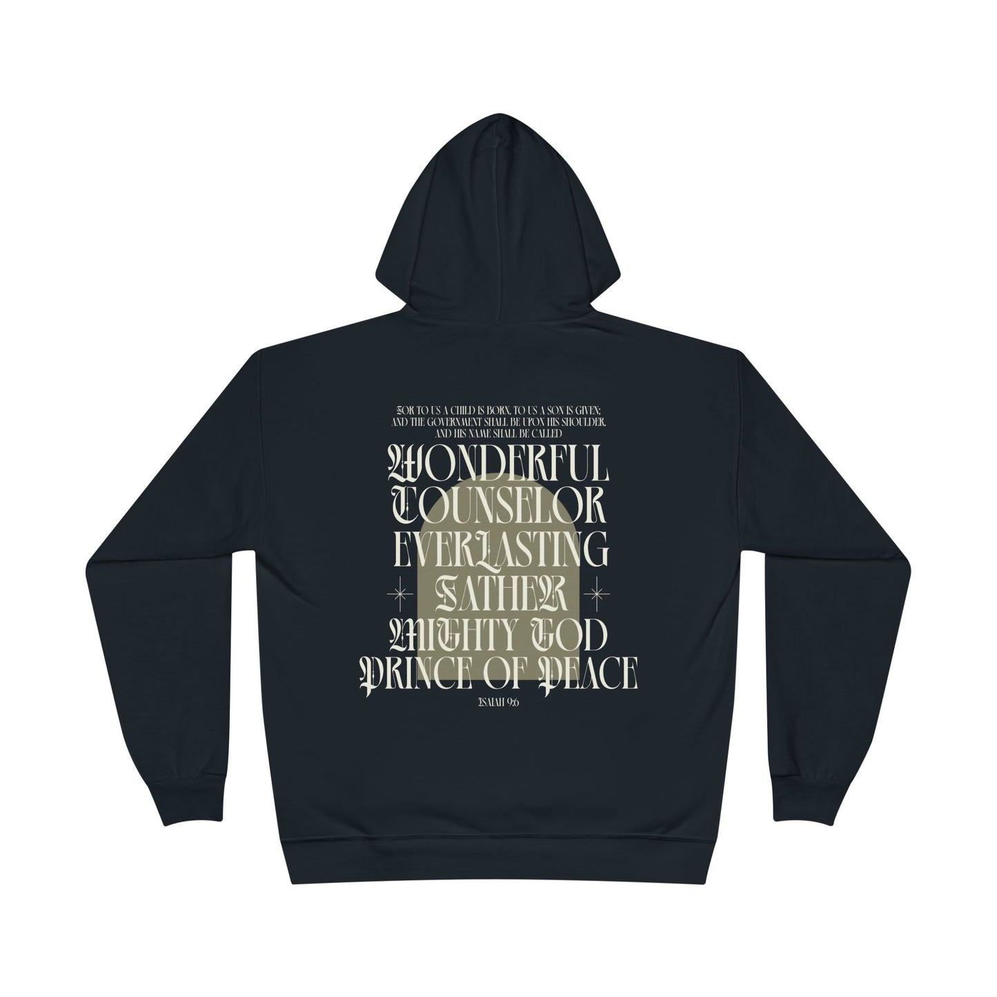 Isaiah 9:6 Adult Hoodie