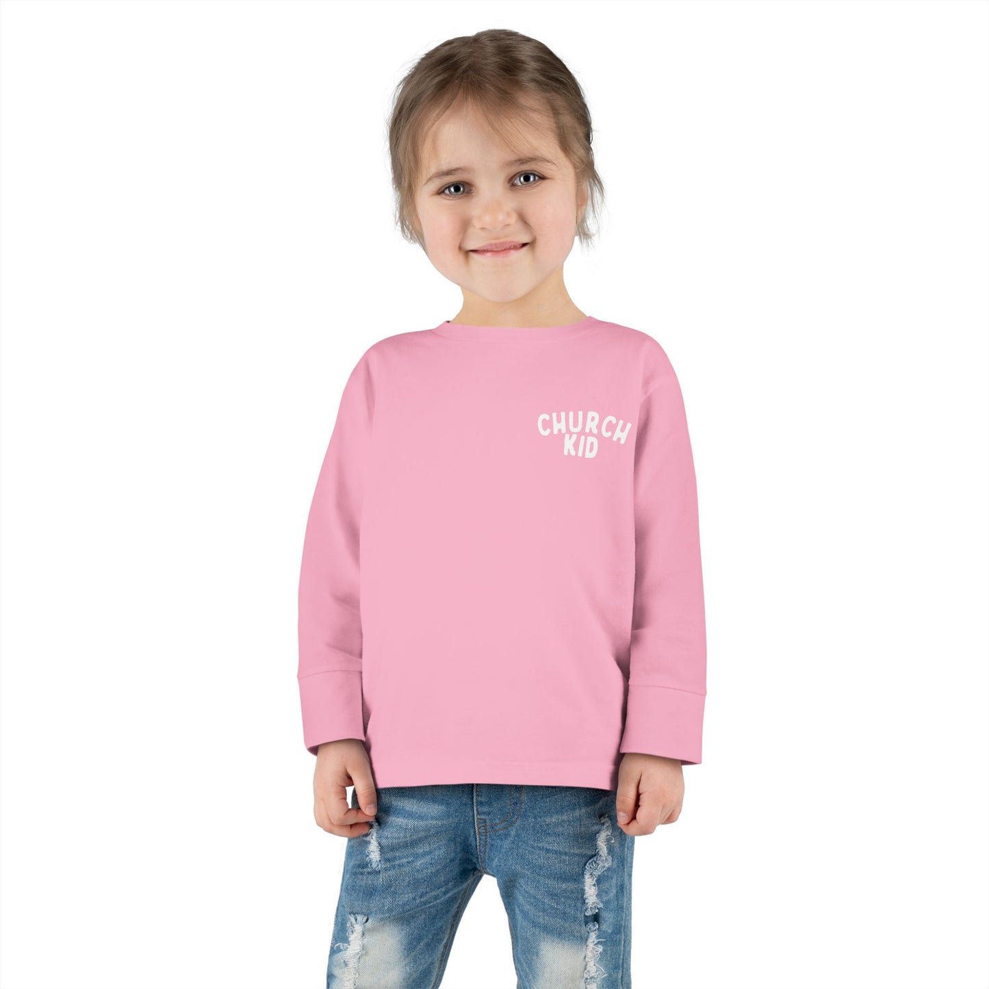 Toddler Long sleeve Church Shirt